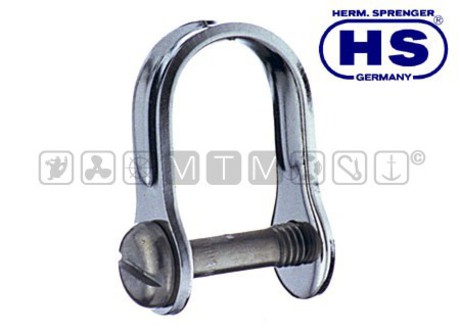 STAMPED HS SCREW D SHACKLE
