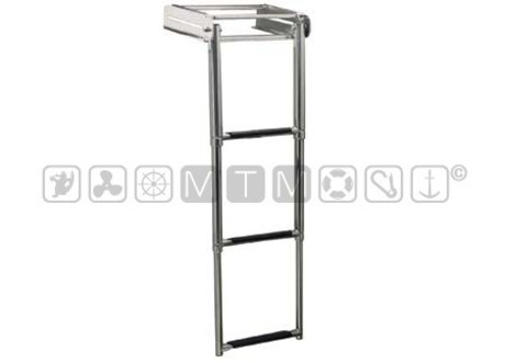 IN CAGE TELESCOPIC LADDERS