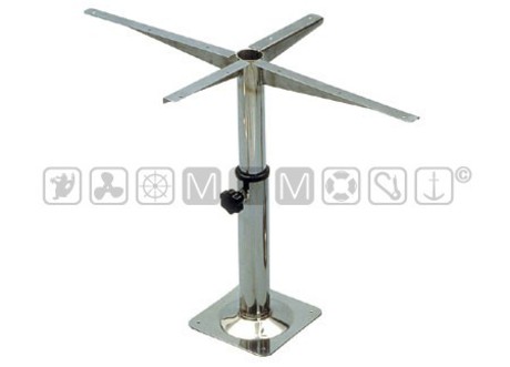 STAINLESS STEEL TELESCOPIC TABLE PEDESTAL