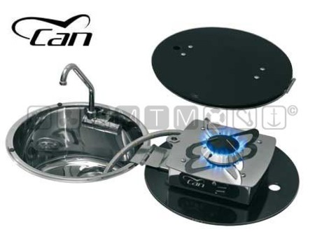 ROUND FOLDING STOVES WITH SINK
