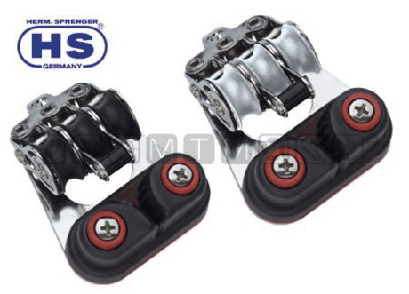 HS BALL BEARING TRIPLE BLOCK WITH BECKET AND CAM CLEAT