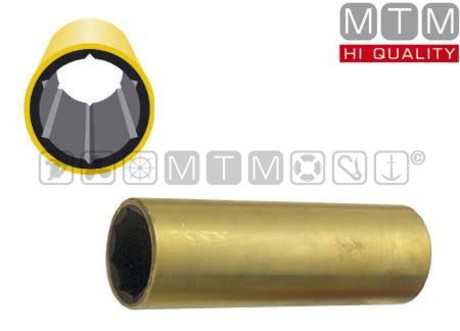BRASS INCHES INNER AND OUTER ø WATERLUB BEARINGS