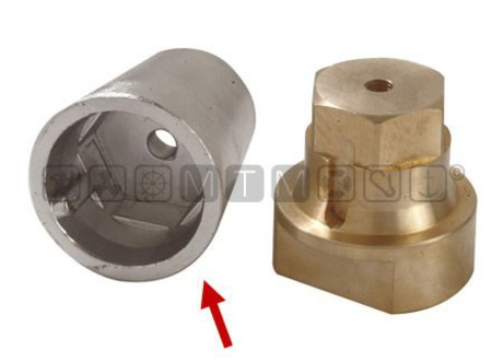 OGIVE HEX/CIL ANODES