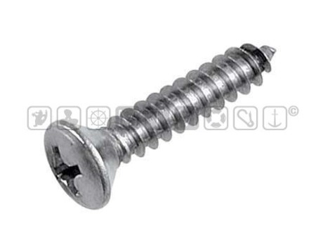 OVAL HEAD TAPPING SCREWS PHILLIPS DIN 7983