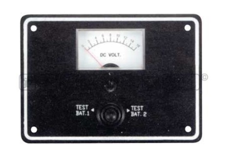 2 BATTERY TEST SWITCH AMMETER